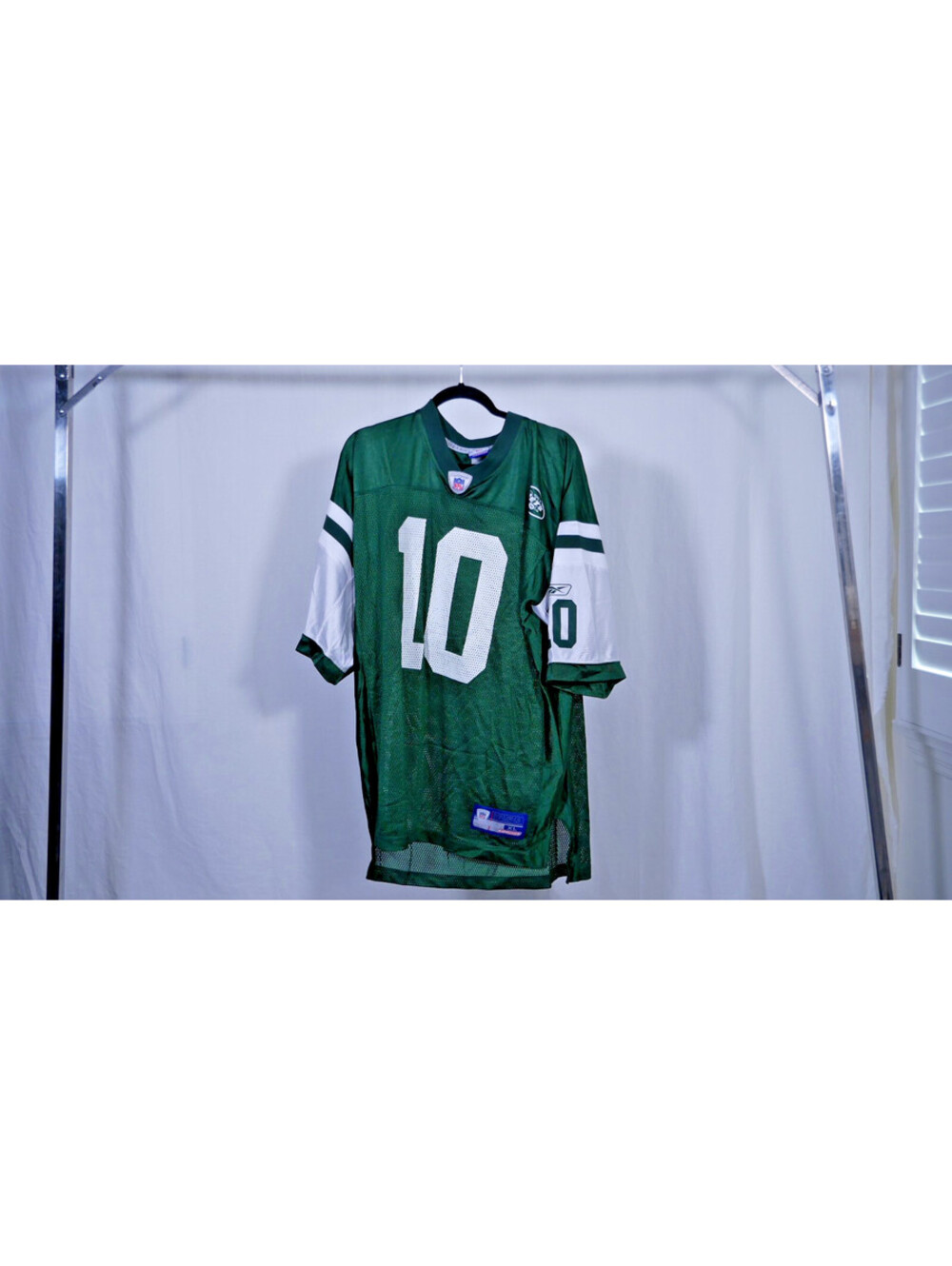 New York Jets Chad Pennington #10 Vintage Reebok Jersey Men's Size XL